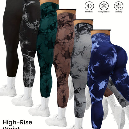 pack de 6 leggings de sport femme